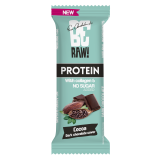BE RAW! Baton proteinowy- surowe kakao w gorzkiej czekoladzie 40 g