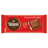 WAWEL Czekolada nadziewana Truskawkowa 90 g