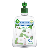 AIR WICK Active Fresh Wkład do automatycznego odświeżacza powietrza Kwiat Bawełny/Fresh Cotton 228 ml 1 szt