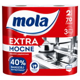 MOLA EXTRA MOCNE R�ęczniki papierowe 3-warstwowe 2 szt. 1 szt