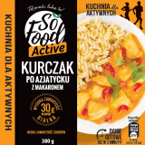 SO FOOD Active Kurczak po azjatycku z makaronem 380 g
