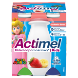 ACTIMEL Kids Napój mleczny truskawkowo-bananowym (4 szt.) 400 g