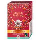ENGLISH TEA SHOP Herbata cejlońska świąteczna BIO 20 torebek ex. 40 g