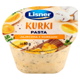 LISNER Pastella Pasta kanapkowa jajeczna z kurkami 80 g