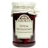 KROKUS Dżem wiśniowy z kardamonem o obniżonej zawartości cukru 235 g