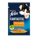 FELIX® Fantastic Karma dla kotów kurczak w galaretce 85 g
