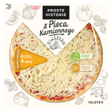 PROSTE HISTORIE Pizza fresh cztery sery 390 g
