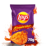 LAY'S Chipsy ziemniaczane o smaku bardzo pikantnym 70 g