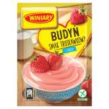 WINIARY Budyń o smaku truskawkowym (z cukrem) bezglutenowy 60 g