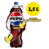 PEPSI-COLA TWIST Napój gazowany o smaku cytrynowym 1.5 l