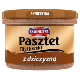 SKWIERZYNA Pasztet myśliwski z dziczyzną w słoiku 180 g