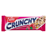 SANTE CRUNCHY Baton żurawinowo-malinowy w polewie waniliowej 40 g