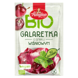AMYLON Galaretka z agarem o smaku wiśniowym bezglutenowa BIO 40 g