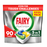 FAIRY PLATINIUM All in One Kapsułki do zmywarki Cytrynowe 90 szt. 1 szt