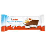 KINDER Mleczna kanapka Biszkopt z mlecznym nadzieniem 28 g