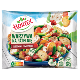 HORTEX Warzywa na Patelnię warzywa na patelnię z suszonymi pomidorami mrożone 400 g