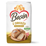 BASIA Mąka pełnoziarnista z orkiszu (typ 1850) 900 g
