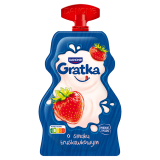 DANONE Gratka Deser mleczny o smaku truskawkowym 65 g