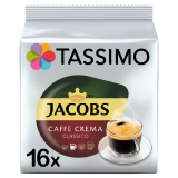 TASSIMO Jacobs Caffé Crema Classico Kawa w kapsułkach (16 kapsułek) 112 g