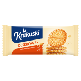 KRAKUSKI Herbatniki deserowe z cukrem 200 g