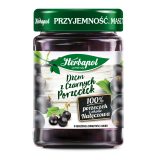HERBAPOL Dżem z czarnej porzeczki niskosłodzony 280 g
