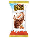 KINDER Maxi King Wafel z mlecznym i karmelowym nadzieniem pokryty czekoladą i orzechami 35 g
