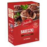 DELECTA Babeczki o smaku czekoladowym - mieszanka do wypieku 280 g