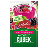 DELECTA Owocowy Kubek Kisiel o smaku owoców leśnych 30 g