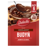 DELECTA Budyń o smaku czekoladowym (bez cukru) 64 g