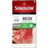 SOKOŁÓW Boczek surowy wędzony - plastry 100 g