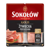 SOKOŁÓW Gold Kiełbasa Żywiecka podsuszana - plastry 100 g