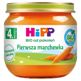 HIPP BIO od pokoleń Pierwsza marchewka po 4. miesiącu 80 g