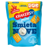 LAJKONIK Mini Krakersy śmietaNOVE 100 g