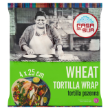 CASA DEL SUR Tortilla pszenna - 25 cm (4 szt.) 240 g