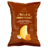 PLAZA DEL SOL Chipsy ziemniaczane o smaku miodu i musztardy (bezglutenowe) 115 g