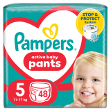 PAMPERS Pants Pieluchomajtki Rozmiar 5 (12-17kg) 48 szt 1 szt