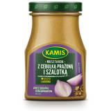 KAMIS Musztarda z cebulką prażoną i szalotką (łagodna) 185 g
