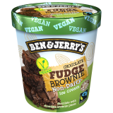 BEN&JERRY'S Choco Fudge Brownie Lody wegańskie czekoladowe z kawałkami brownie 465 ml