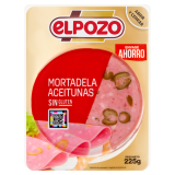 EL POZO Mortadela z oliwkami 225 g