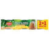 DEL MONTE Ananasy (kawałki) 3-pack 2+1 GRATIS 690 g