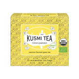 KUSMI TEA Herbata zielona Green Jasmine BIO 20 torebek (saszetki) 40 g