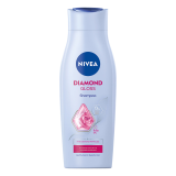 NIVEA Diamond Gloss Care Szampon pielęgnujący do włosów 400 ml
