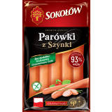 SOKOŁÓW Parówki z szynki 210 g