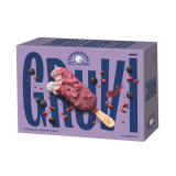 SAMMONTANA Gruvi Lody waniliowe z nadzieniem jagodowym i dodatkami 4 szt. 300 ml
