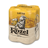KOZEL Ležák Piwo jasne 4x500ml (puszka) 2 l