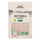 FARMY ROZTOCZA Szynka drobiowa w plastrach bio 100 g