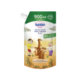 BAMBINO Dzieciaki Żel do mycia ciała i włosów 2w1 Surykatki - refill 900 ml