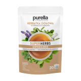 PURELLA SUPERHERBS Herbatka Ziołowa Uspokojenie w torebkach z ashwaghandą 20 torebek ex. 35 g