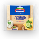 HOCHLAND Ser kremowy w plastrach śmietankowy 130 g
