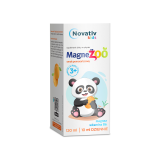 Novativ Magnezoo suplement diety w płynie o smaku pomarańczowym 120 ml